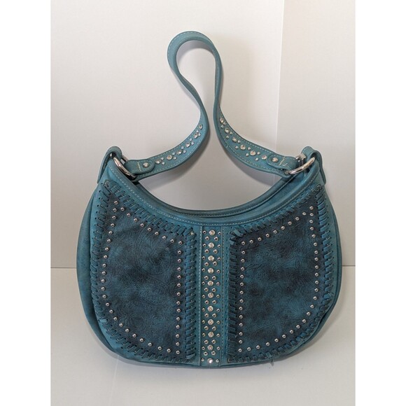 Montana West Turquoise Concealed Carry Purse/Bag - Picture 1 of 14